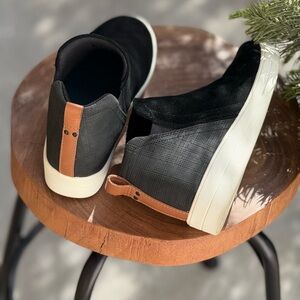 Ryka Suede Platform High Top Sneakers